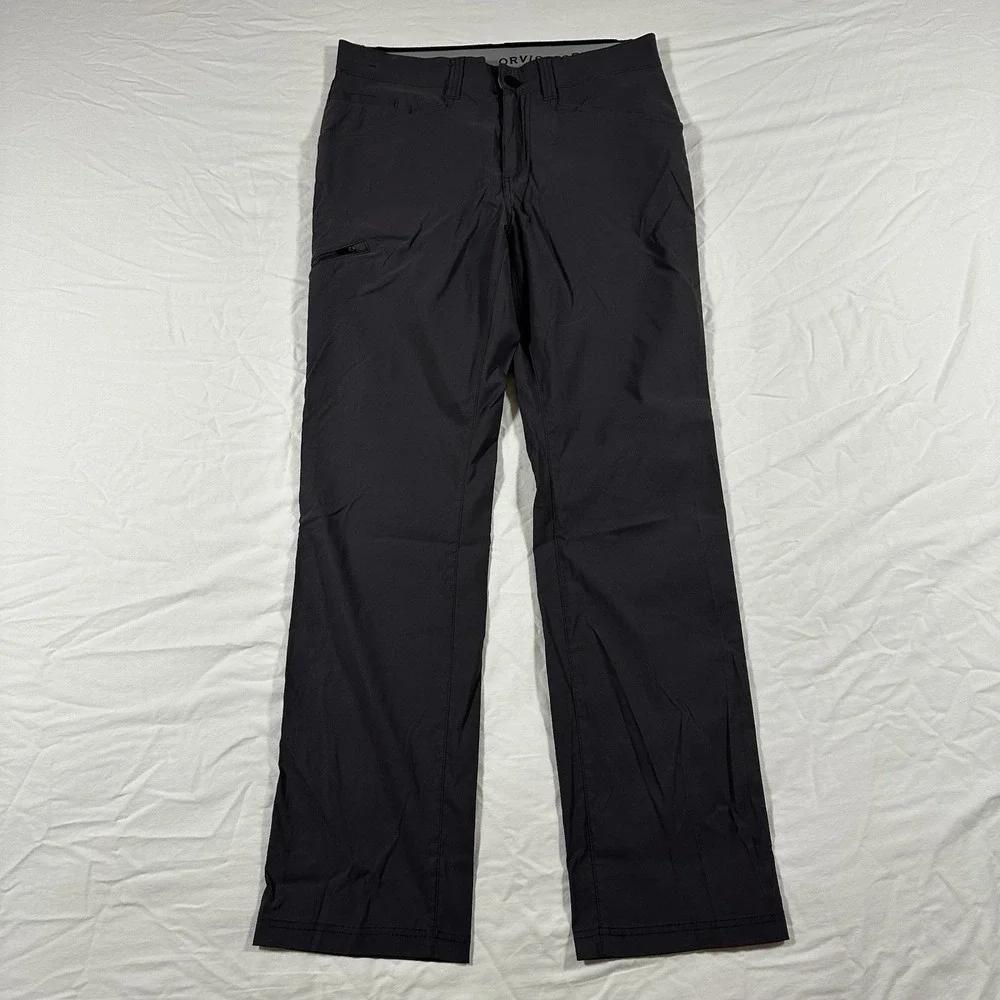 Orvis Men's Pants Tech Quick Dry Water Repellent Stretch Breathable Gray 32 x 32